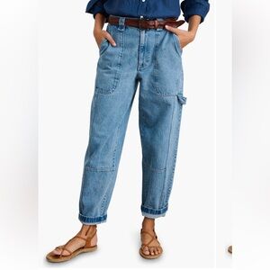 Alex Mill Phoebe Straight Leg Cargo Jean